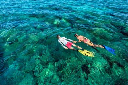 Glass Bottom Trip And Snorkelling Tour At Blue Bay